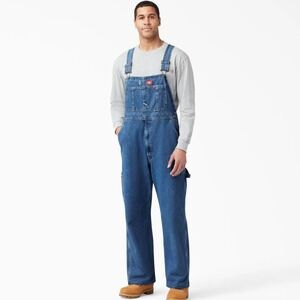 Dickies Denim Bib Blue Jean Overalls 42x32 Heritage Vintage Utility Gorpcore 90s